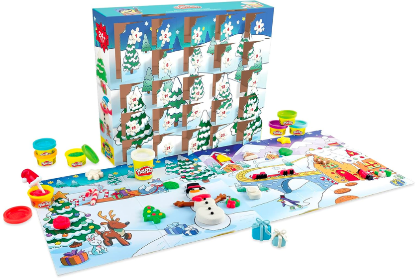 Playdoh advent calendar