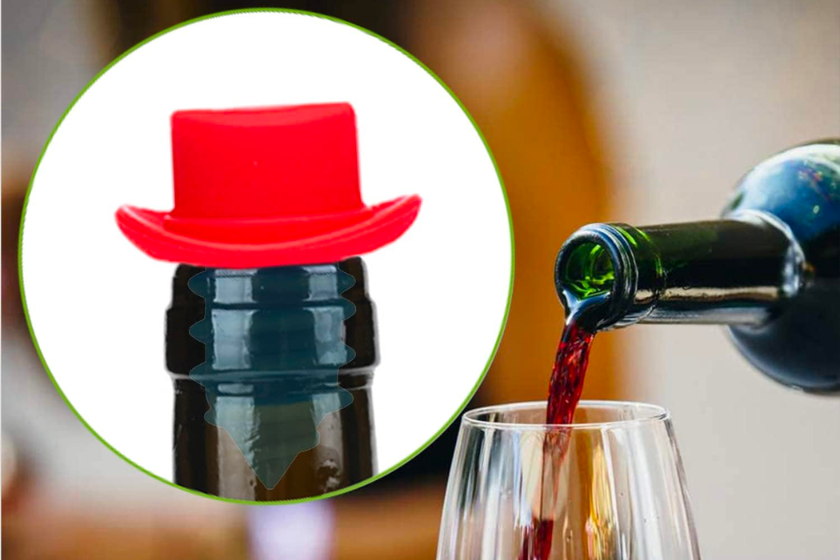 cowboy hat wine stopper stocking stuffer