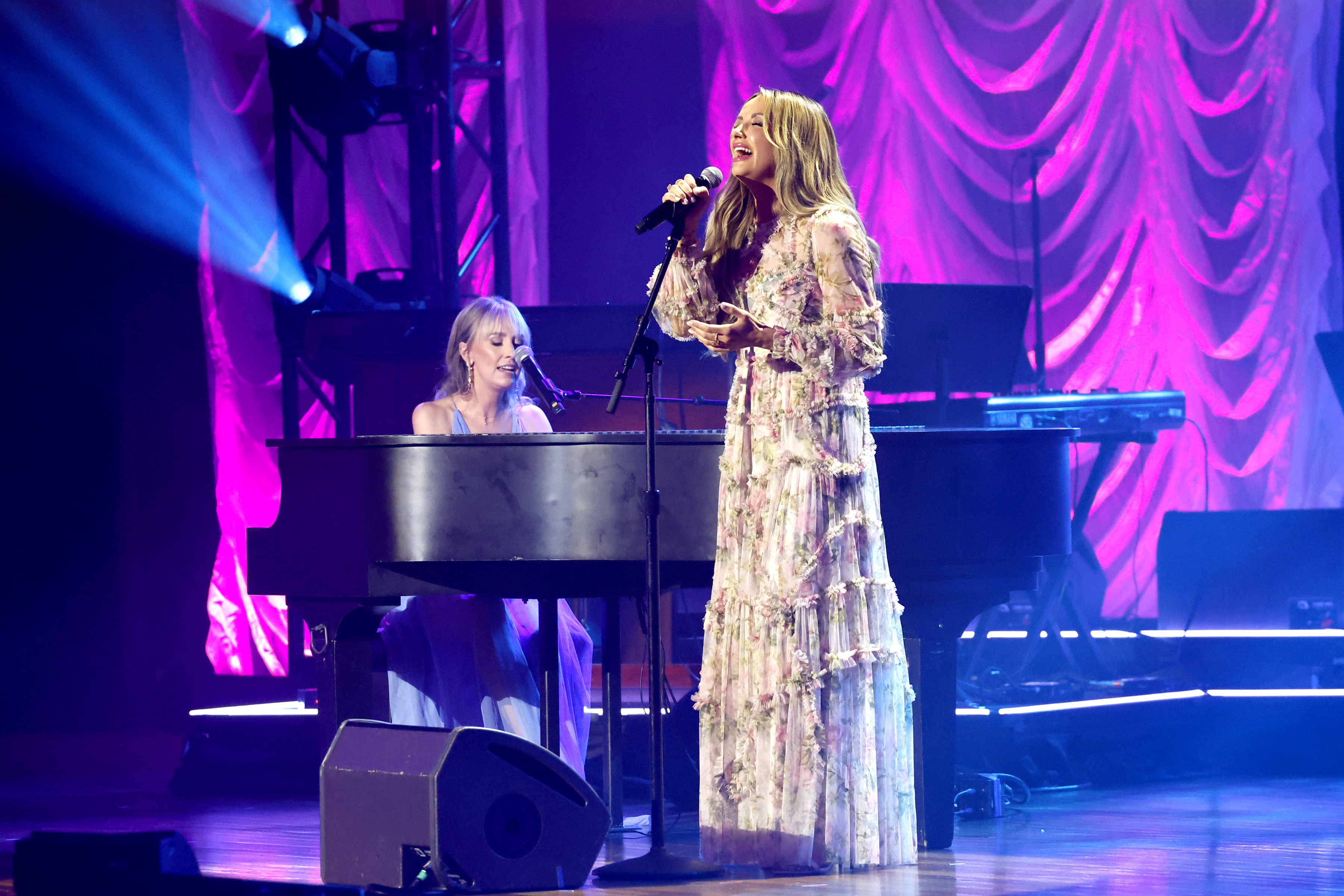 NASHVILLE, TENNESSEE - AUGUST 23: Carly Pearce performs onstage during the 16th Annual Academy of Country Music Honors at Ryman Auditorium on August 23, 2023 in Nashville, Tennessee. 