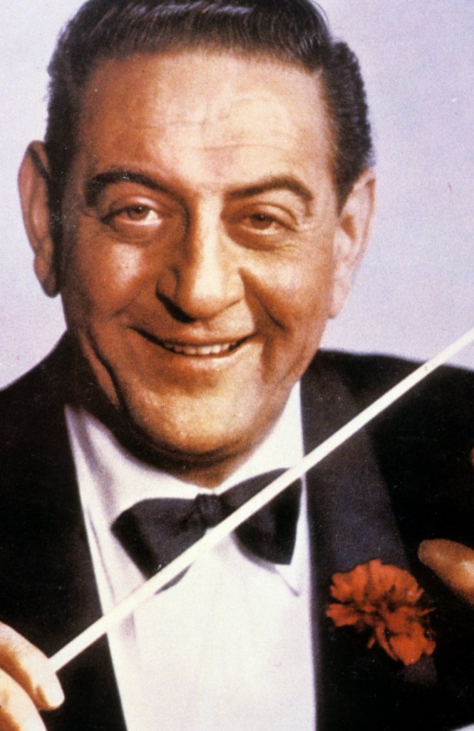 Guy Lombardo, portrait, c 1950.