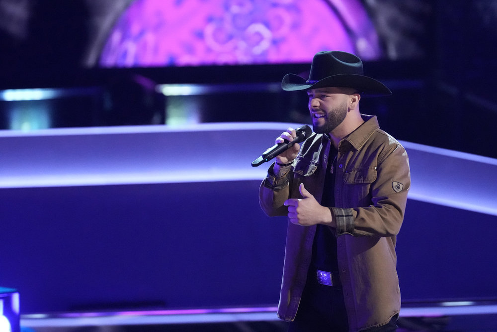THE VOICE -- "The Blind Auditions Part 3" Episode 2403 -- Pictured: Tom Nitti --