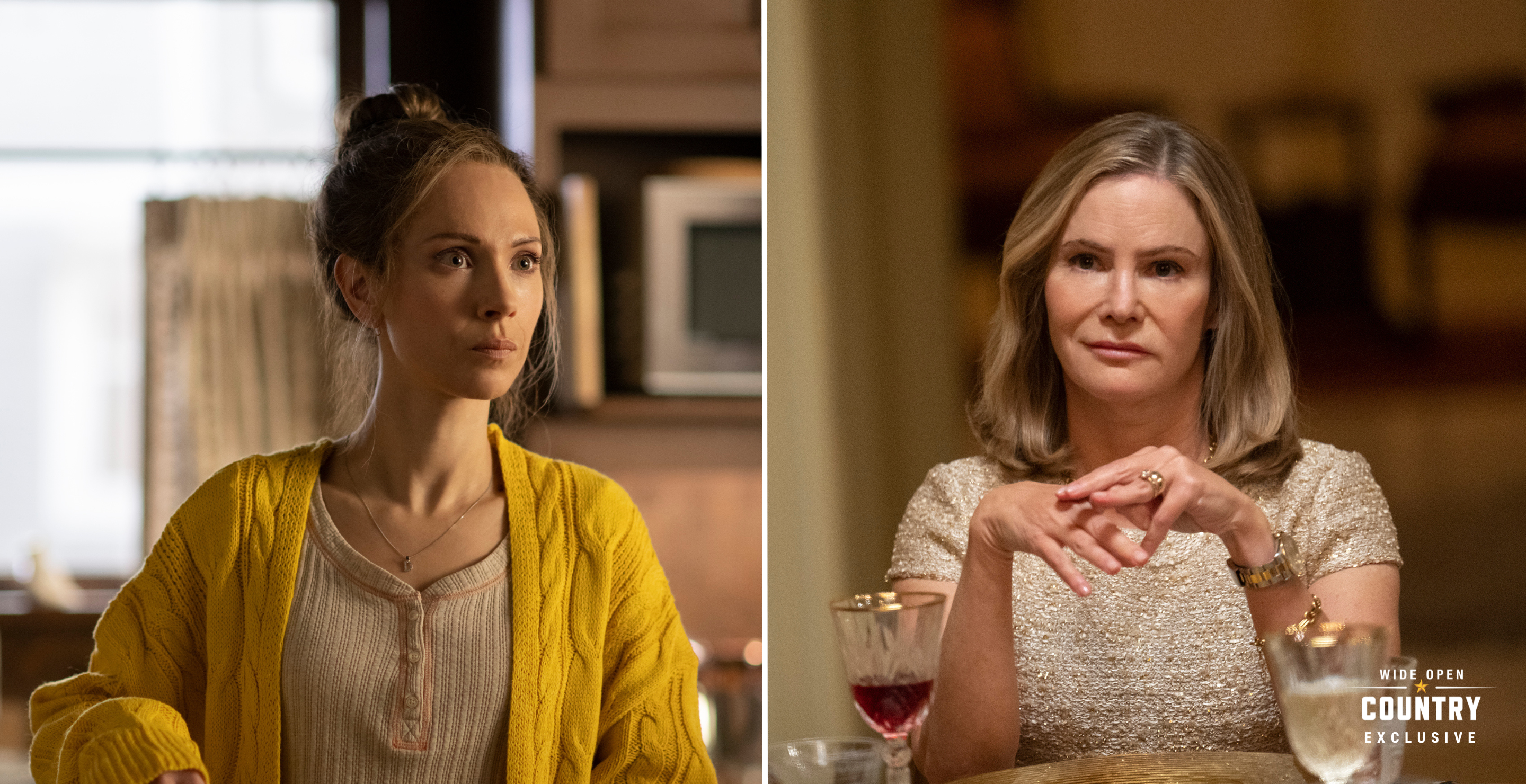 Juno Temple as Dot and Jennifer Jason Leigh as Lorraine in FX's 'Fargo' Season 5.