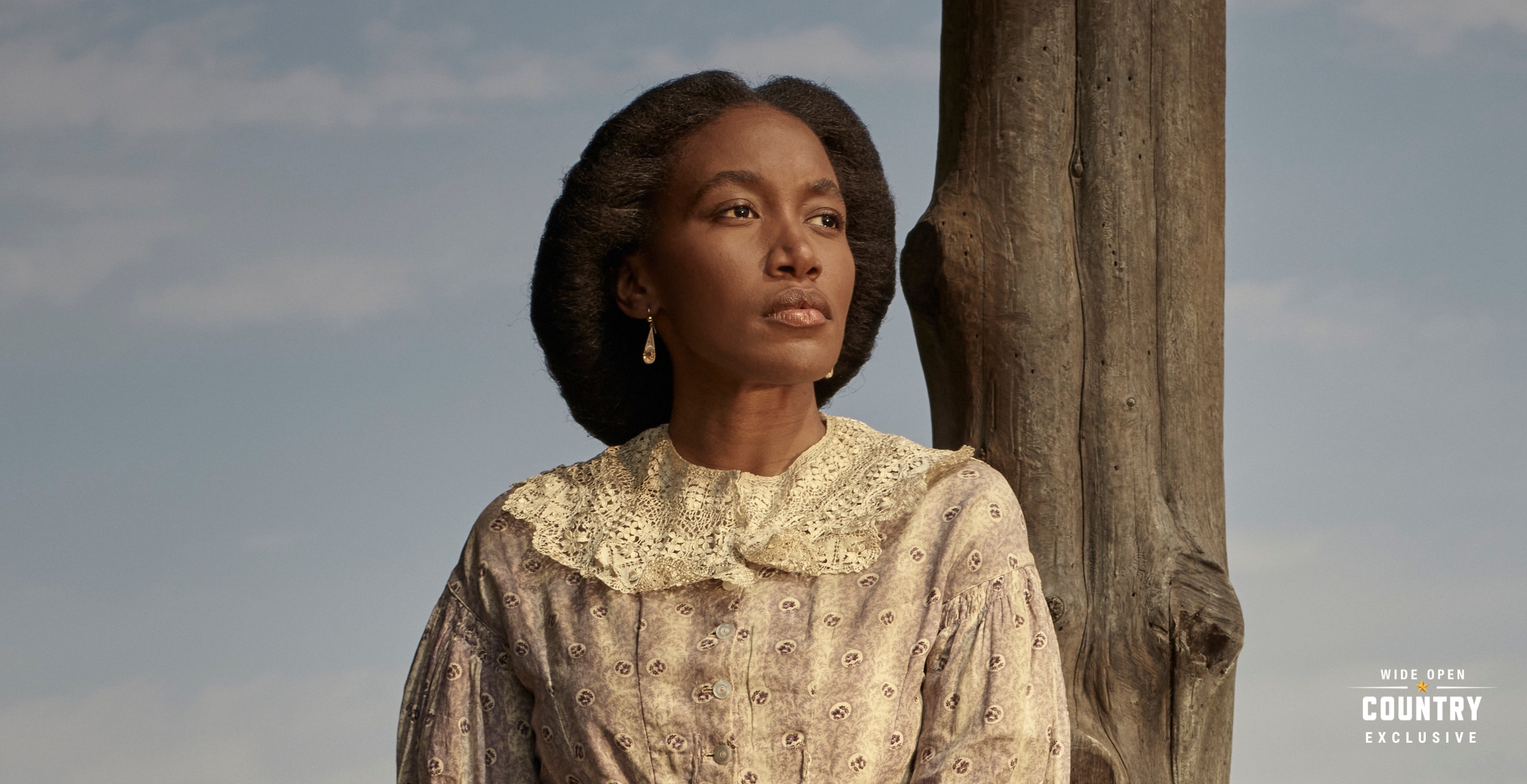 Lauren E. Banks as Jennie Reeves in 'Lawmen: Bass Reeves'