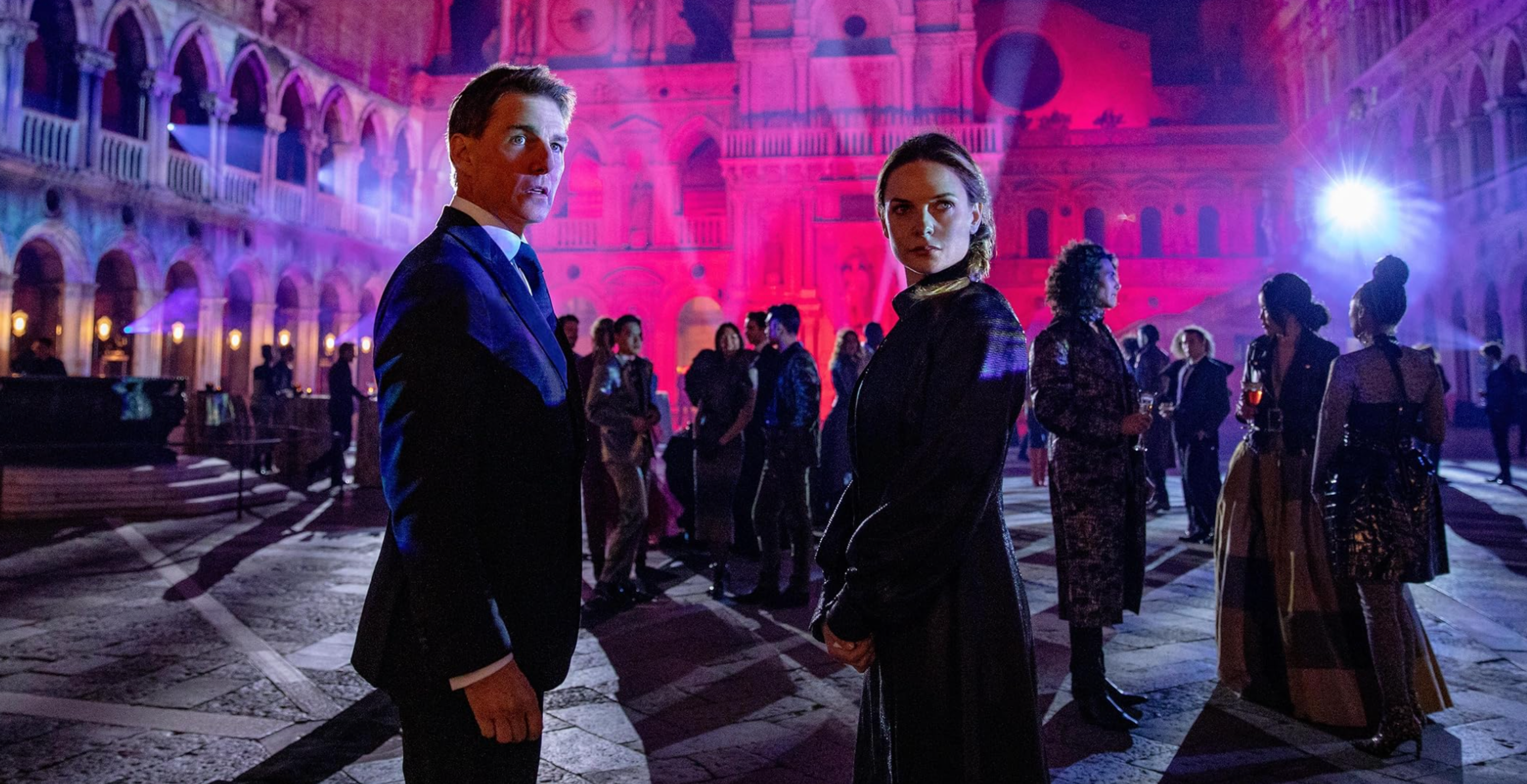 Tom Cruise and Rebecca Ferguson in Mission: Impossible - Dead Reckoning Part One (2023)