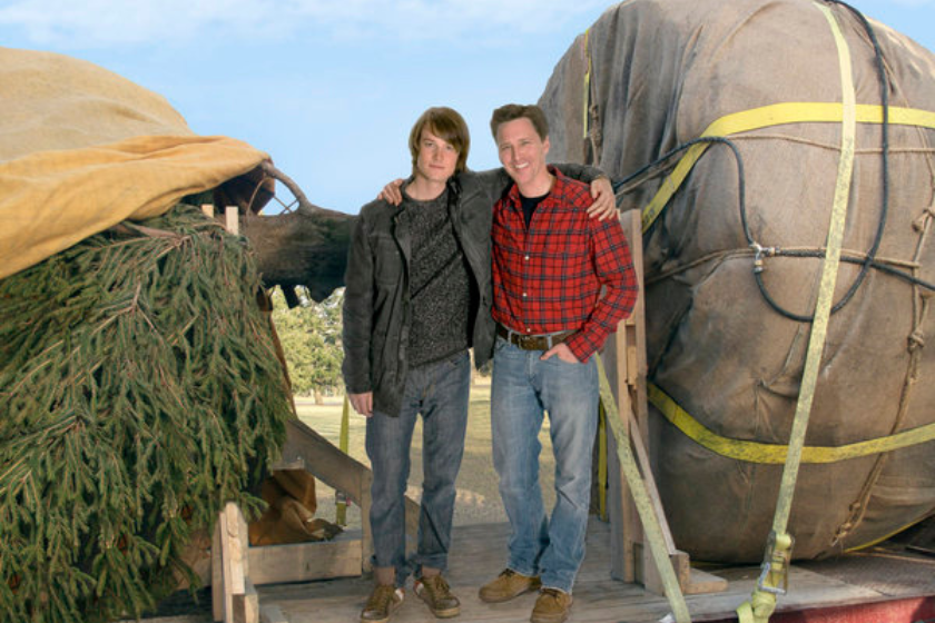 'The National Tree' Andrew McCarthy and Evan Williams