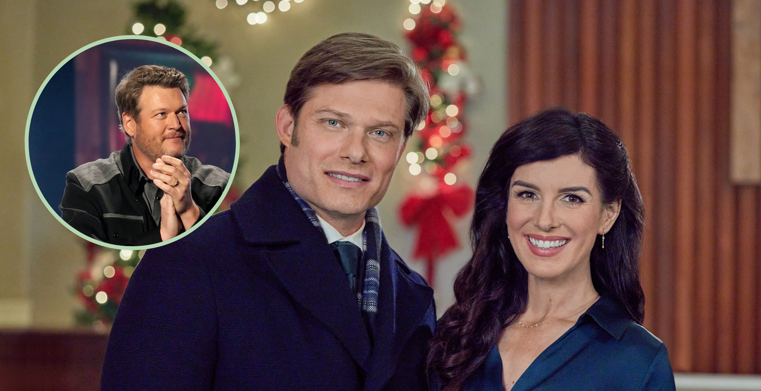 Blake Shelton/ "Time For Her to Come Home For Christmas" publicity photo