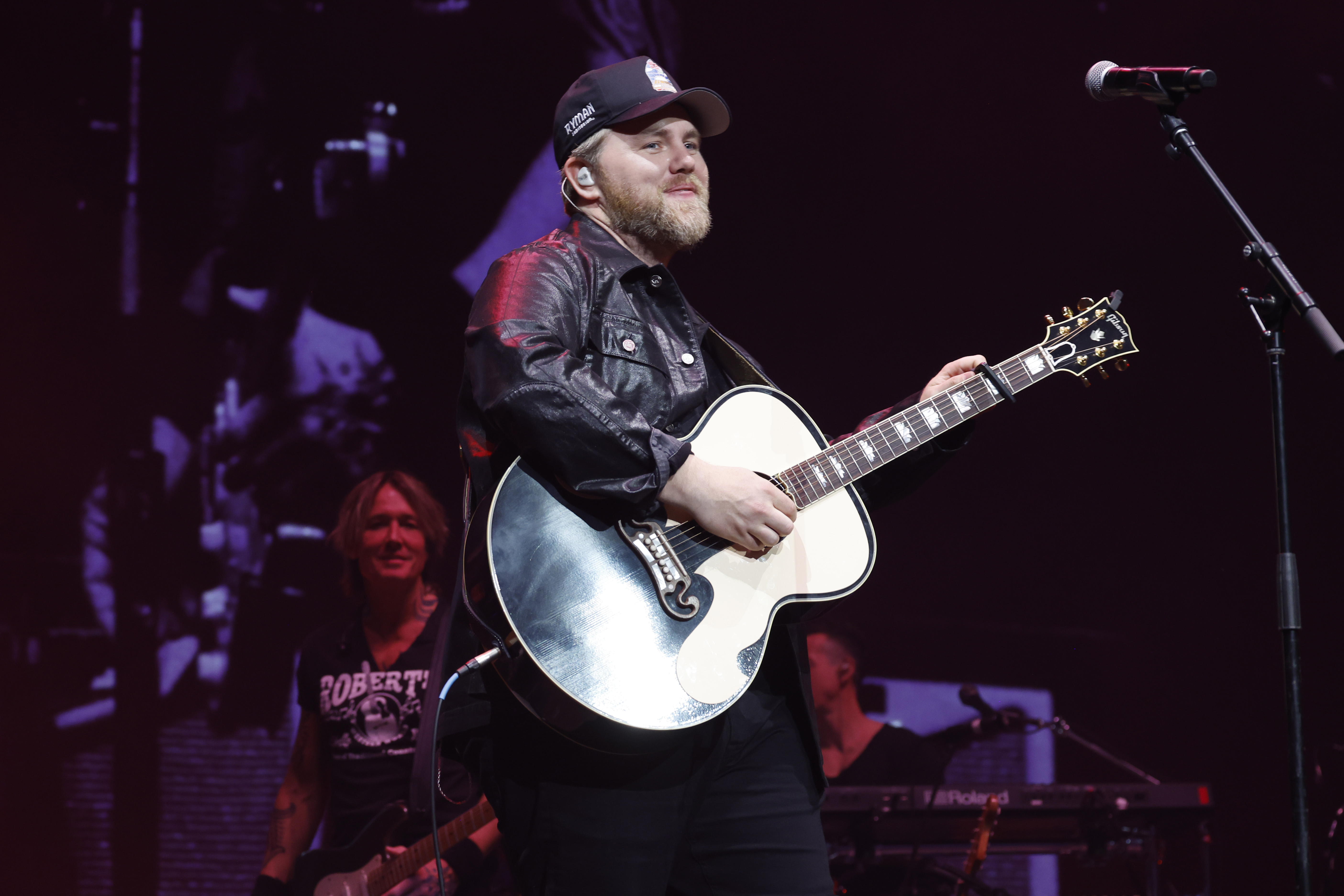  Ernest performs onstage for All for the Hall a concert hosted by Keith Urban and Vince Gill benefiting the Country Music Hall of Fame and Museum at Bridgestone Arena on December 05, 2023 in Nashville, Tennessee. (Photo by Jason Kempin/Getty Images for the Country Music Hall of Fame and Museum)
