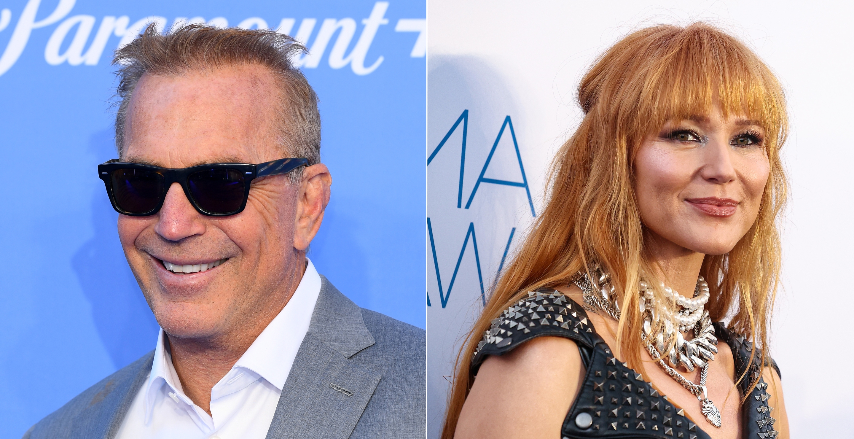 Kevin Costner and singer Jewel
