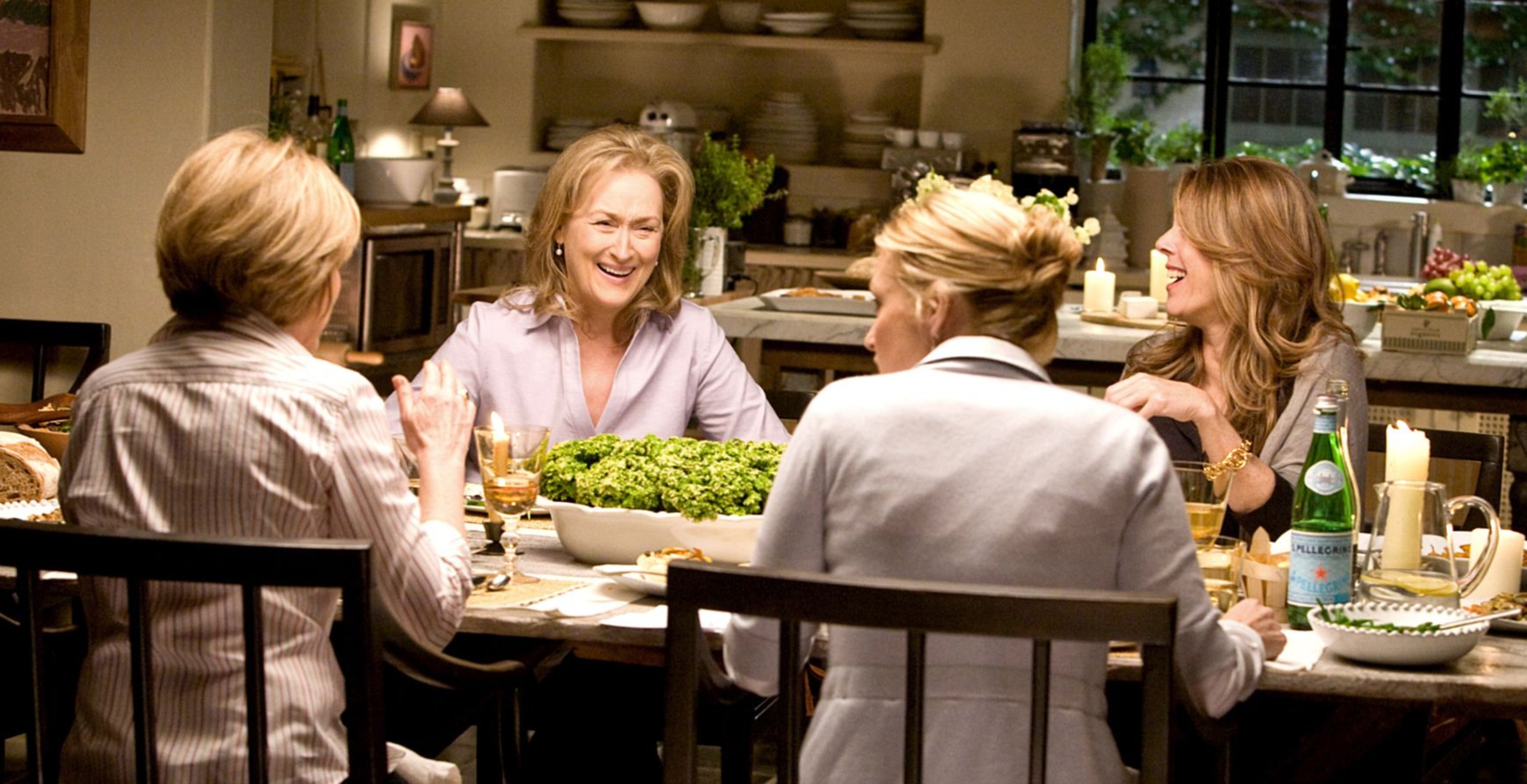 "It's Complicated" dinner scene