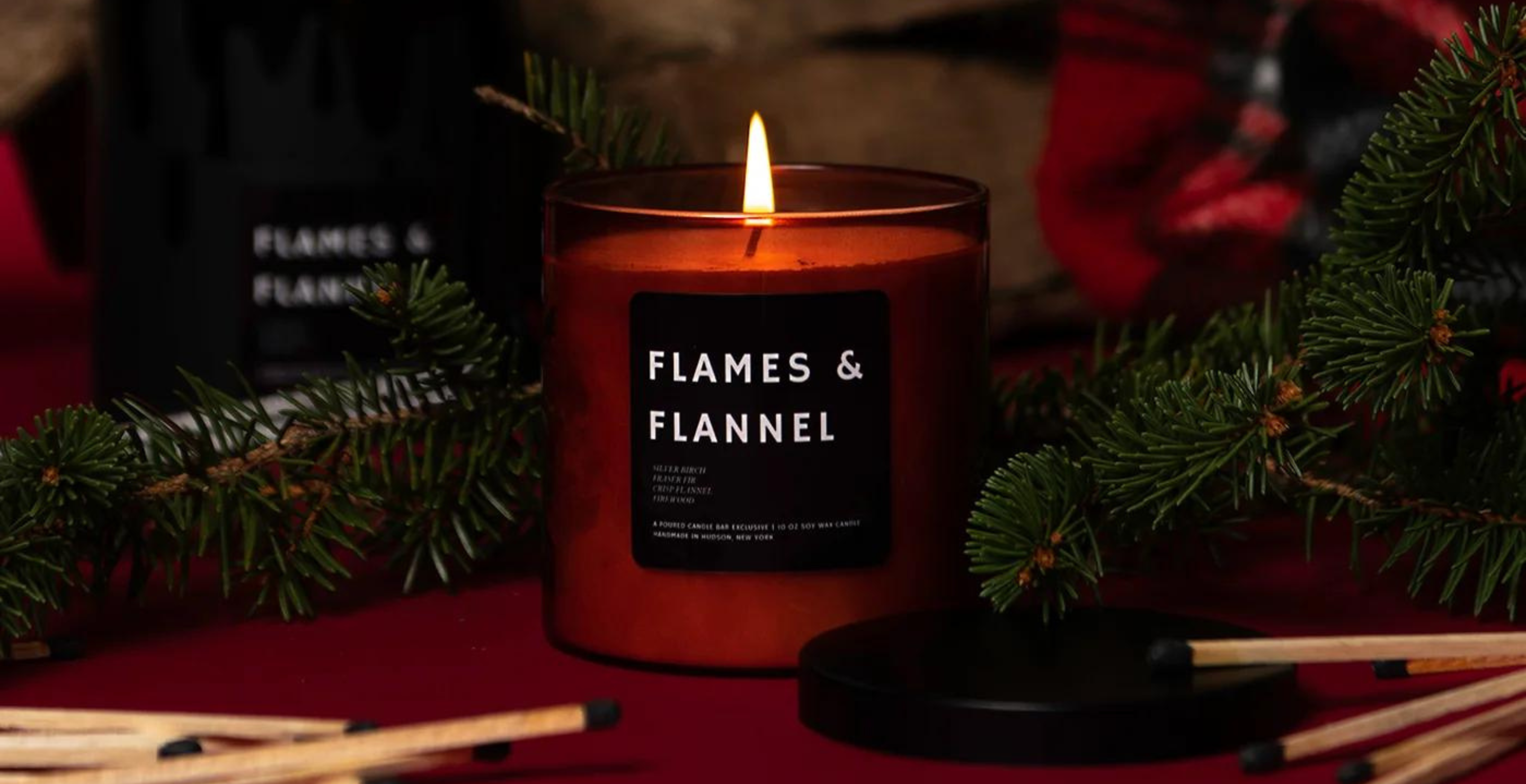 Poured Candle Bar holiday-themed candles