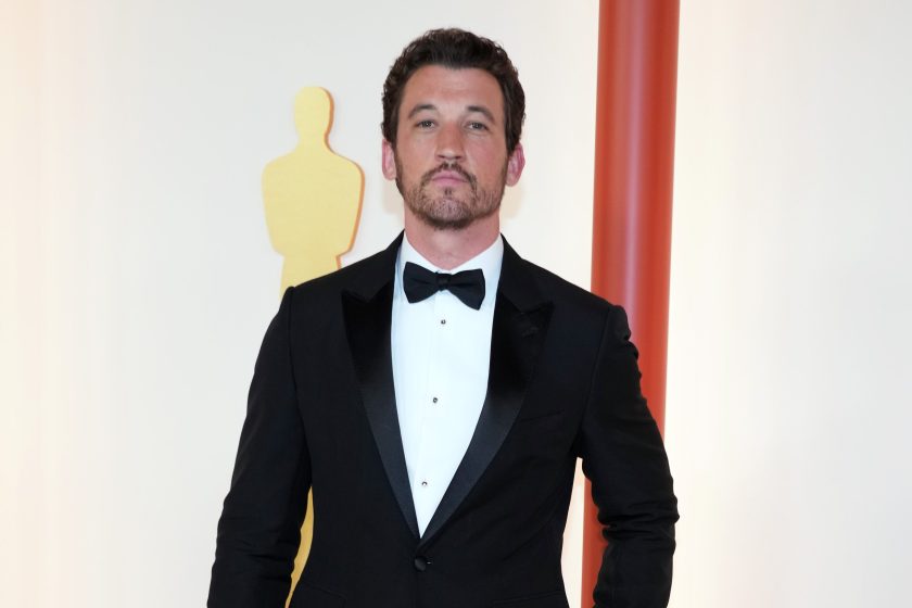 Miles Teller attends the 95th Annual Academy Awards on March 12, 2023 in Hollywood, California.