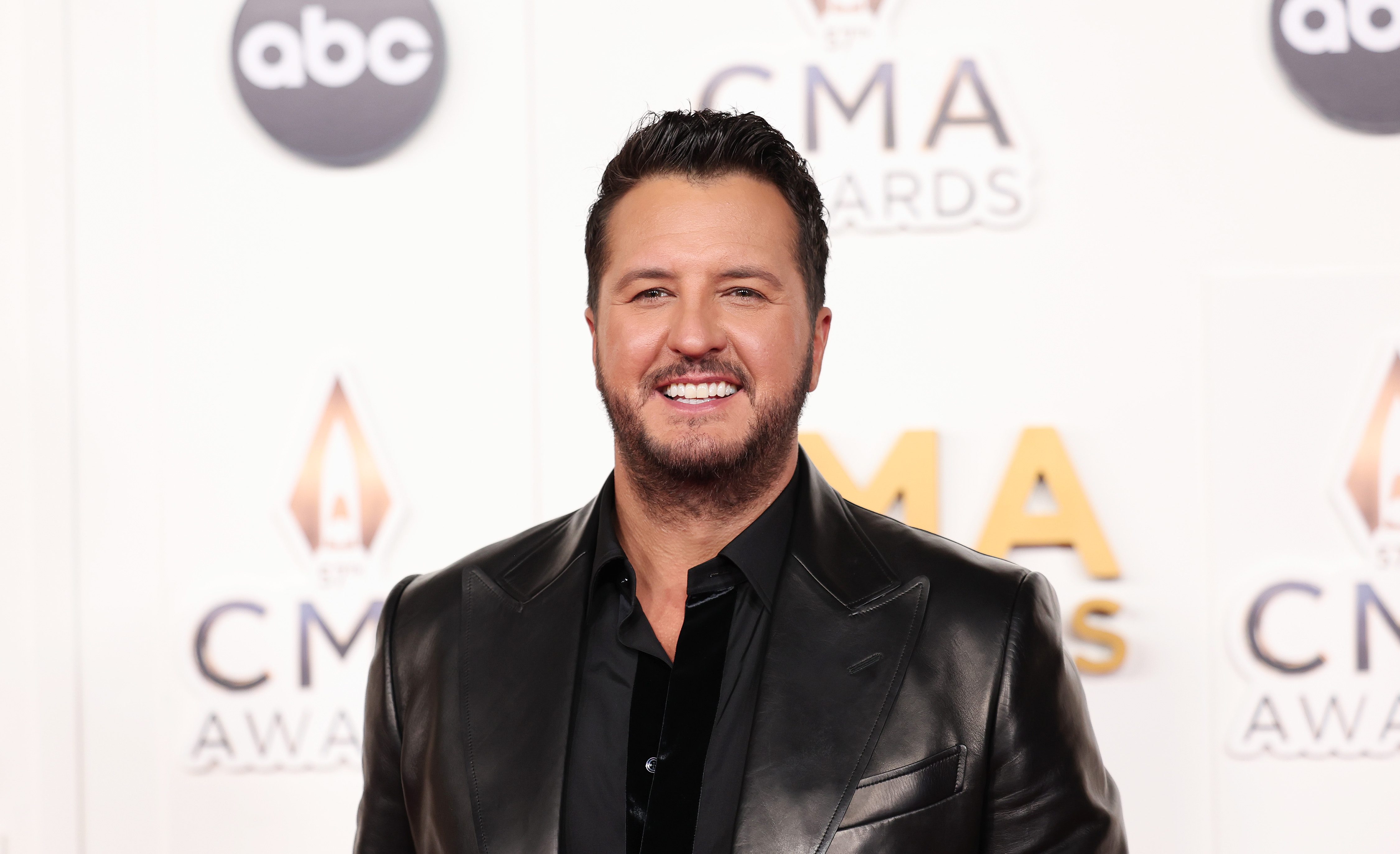 Luke Bryan at The 57th Annual CMA Awards at Bridgestone Arena in Nashville, Tennessee on November 8, 2023.