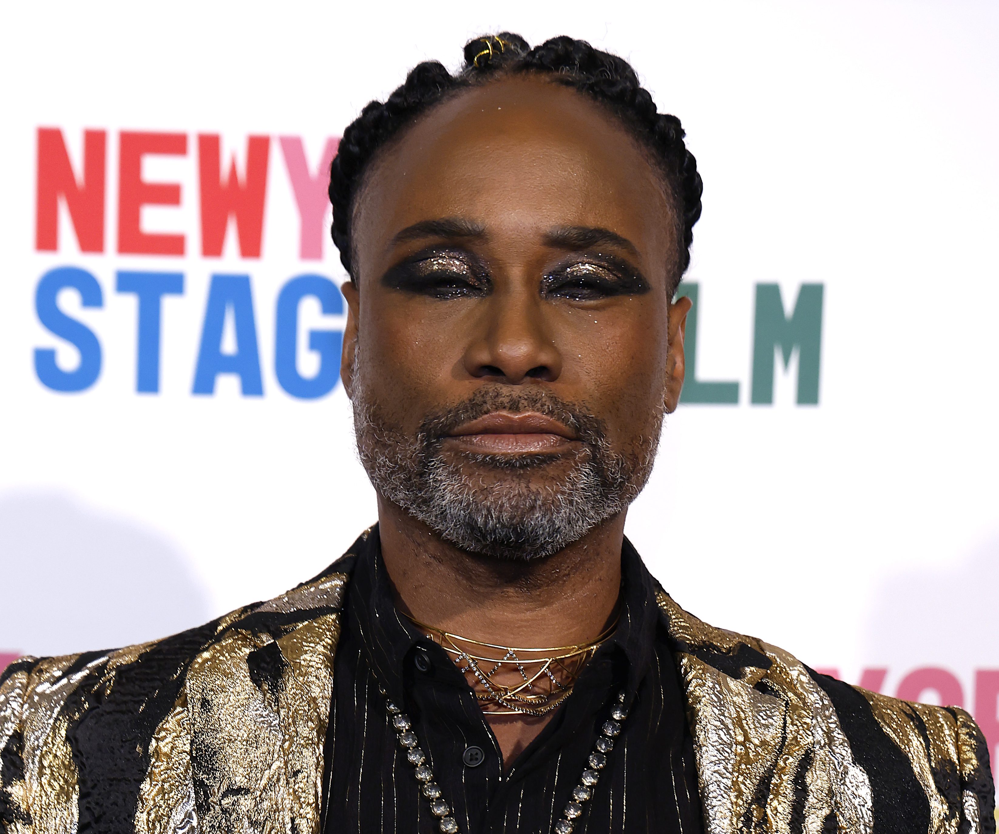 NEW YORK, NEW YORK - NOVEMBER 05: Billy Porter attends New York Stage and Film 2023 Annual Gala at The Plaza Hotel on November 05, 2023 in New York City. 