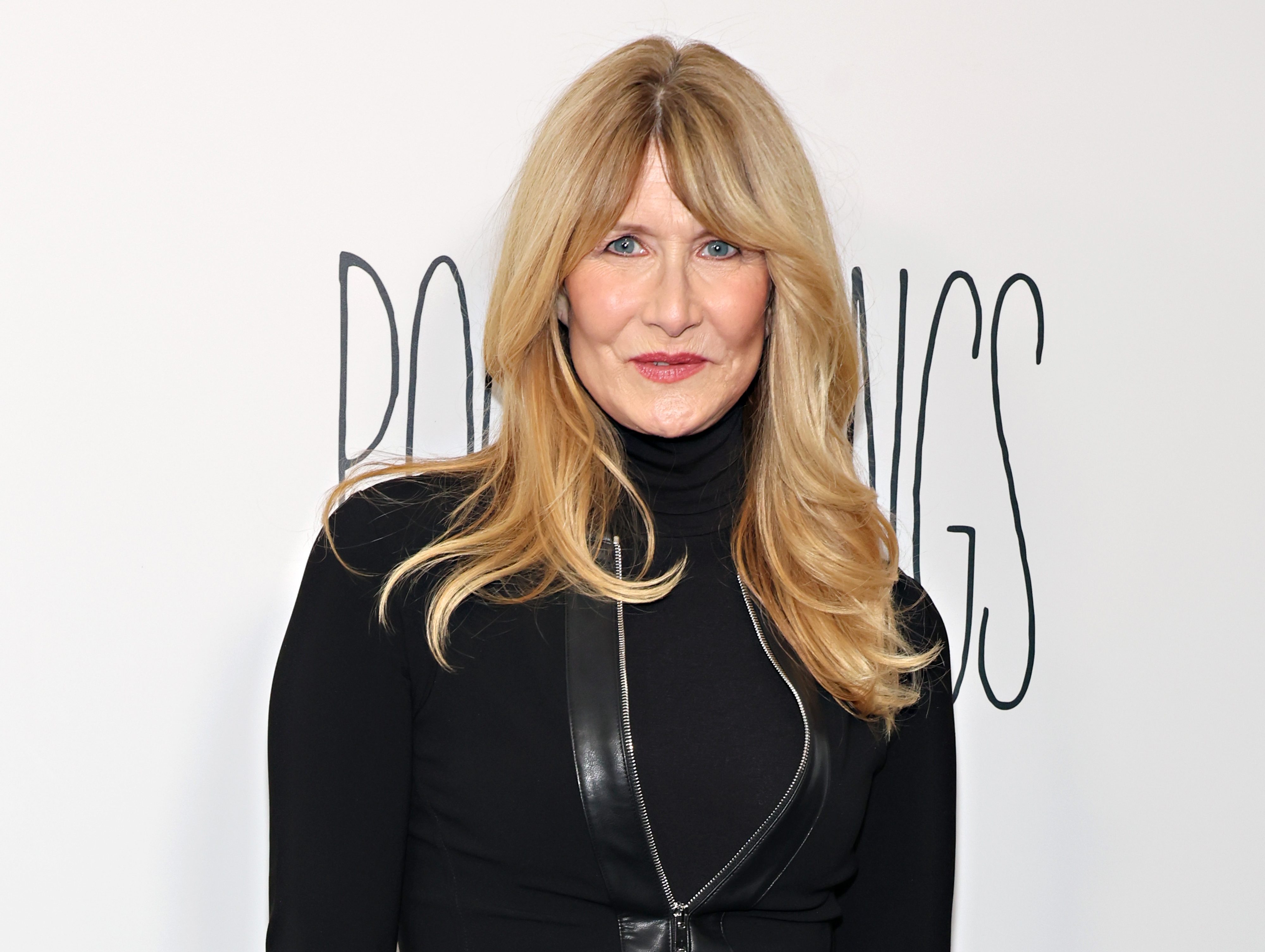 Laura Dern attends the "Poor Things" premiere at DGA Theater on December 06, 2023 in New York City. 