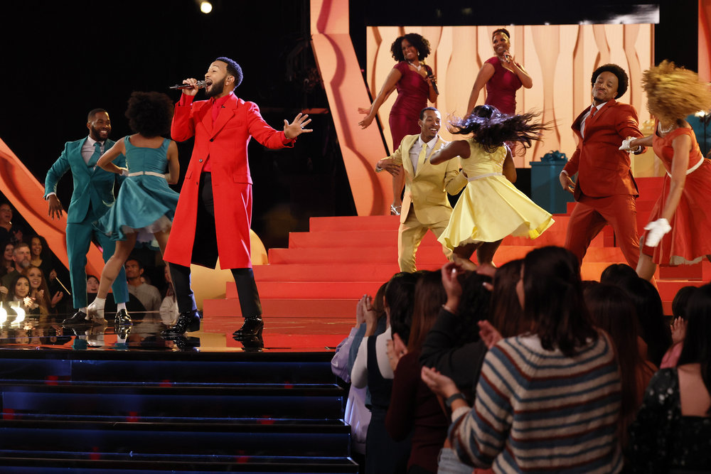 THE VOICE -- " Live Semi-Final Results" Episode 2421B -- Pictured: John Legend --