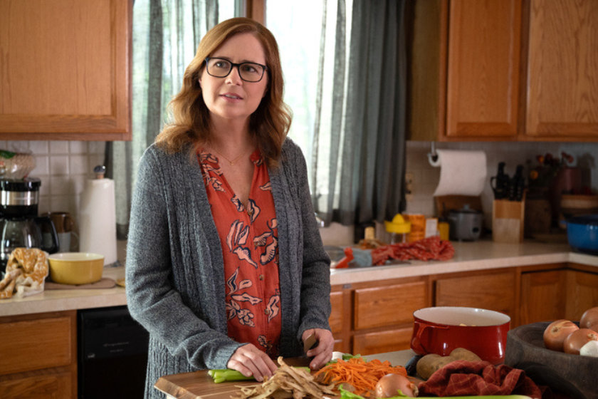 Jenna Fischer in "Mean Girls" movie musical