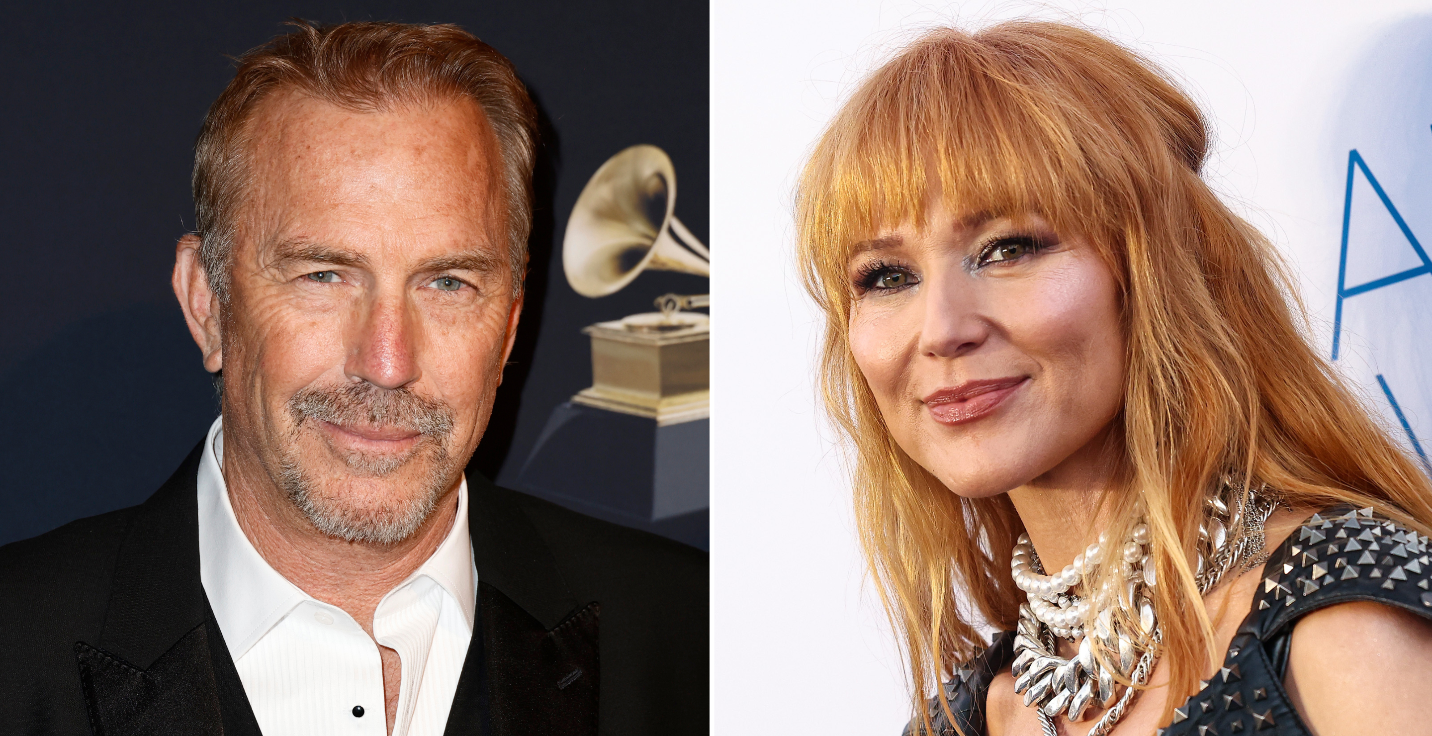 BEVERLY HILLS, CALIFORNIA - FEBRUARY 04: (FOR EDITORIAL USE ONLY) Kevin Costner attends the Pre-GRAMMY Gala & GRAMMY Salute To Industry Icons Honoring Julie Greenwald & Craig Kallman at The Beverly Hilton on February 04, 2023 in Beverly Hills, California and HOLLYWOOD, CALIFORNIA - SEPTEMBER 23: Jewel attends Project Angel Food's 2023 Angel Awards Gala at Project Angel Food on September 23, 2023 in Hollywood, California.