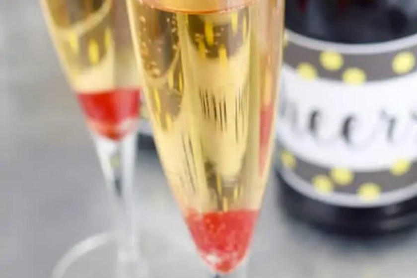 Amaretto Orange Bellini