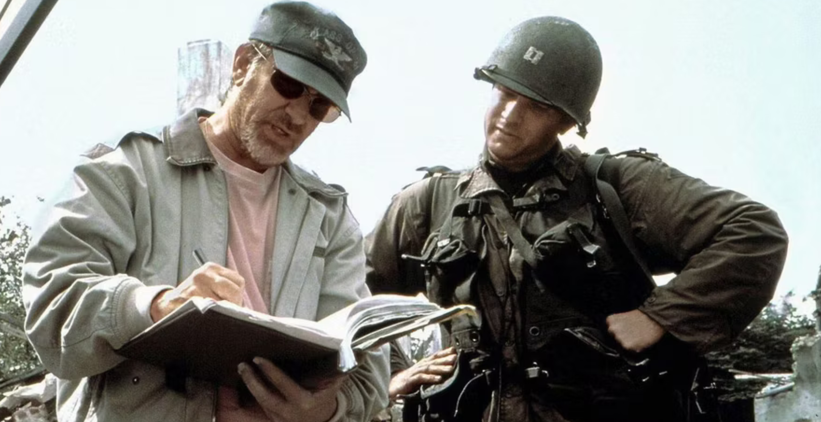 Steven Spielberg and Tom Hanks