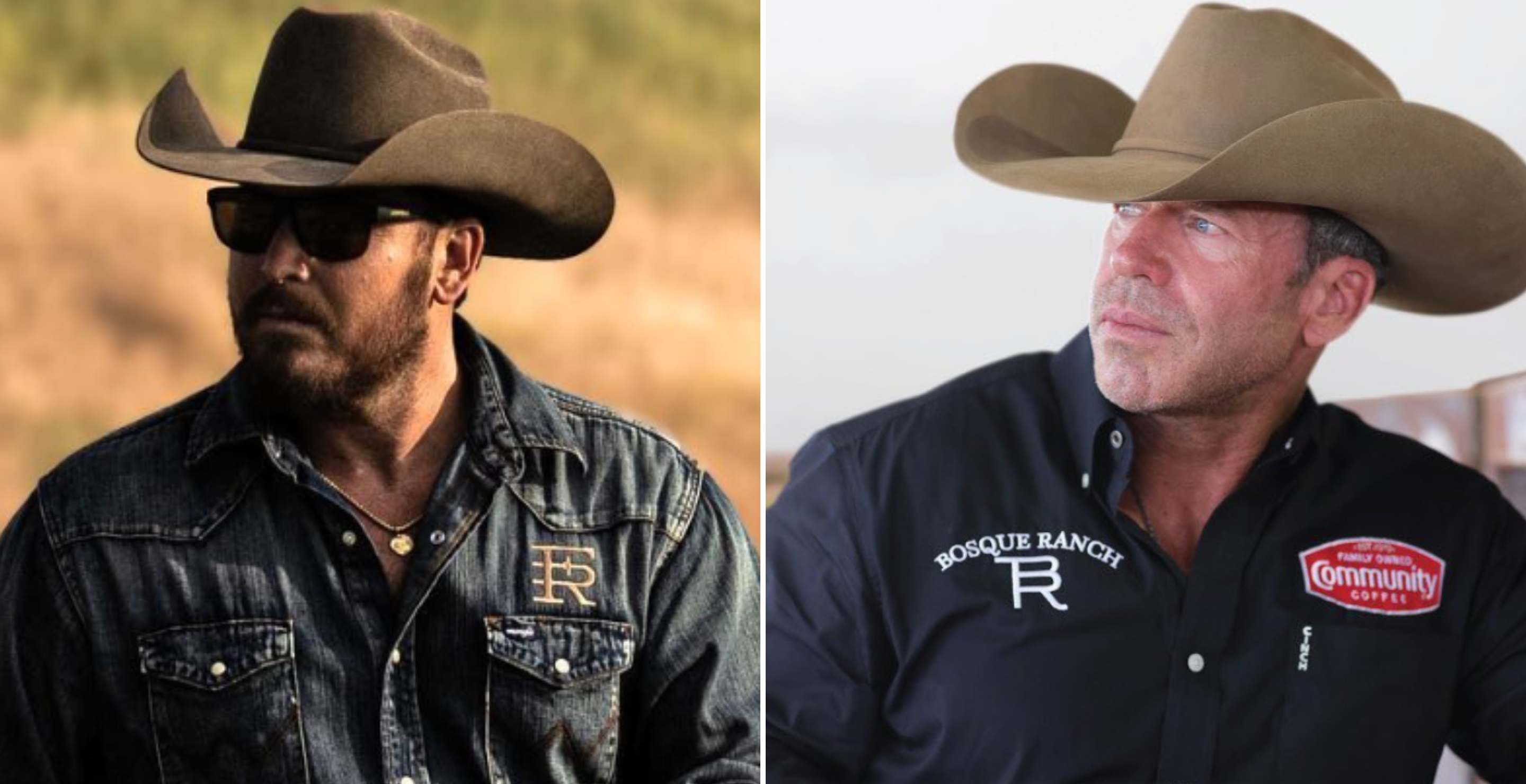Cole Hauser and Taylor Sheridan