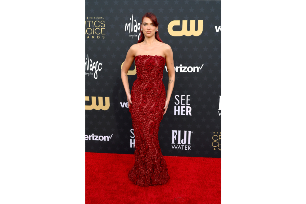 Dua Lipa 2024 Critics Choice Awards