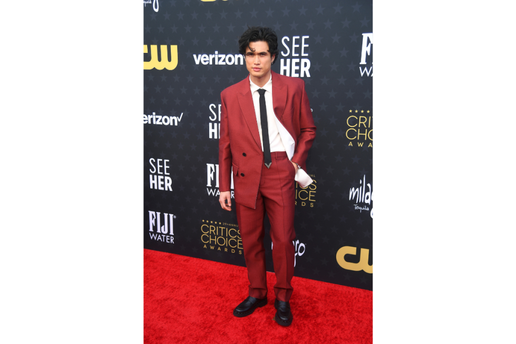 Charles Melton 2024 Critics Choice Awards