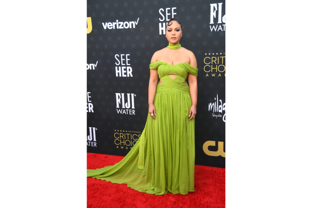 Jasmine Cephas-Jones attends the 29th Annual Critics Choice Awards