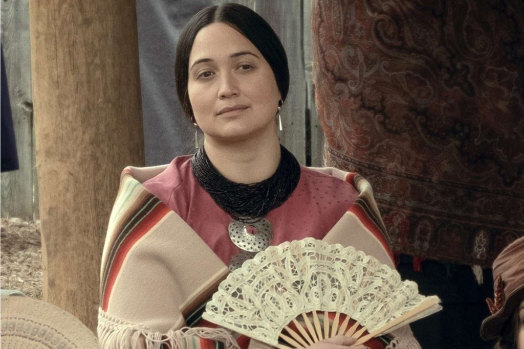 Lily Gladstone in "Killers of the Flower Moon." (Melinda Sue Gordon/Apple TV+)