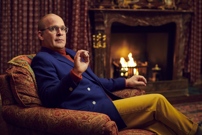 Tom Hollander as Truman Capote.