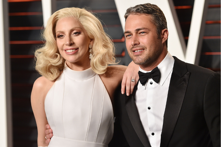 Lady Gaga Taylor Kinney 2016 Oscar party