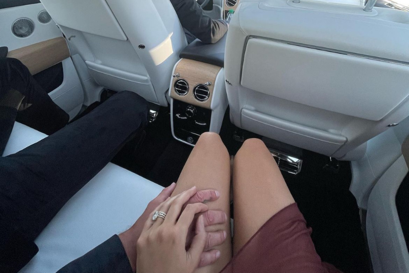 Ashley Cruger and Taylor Kinney wedding ring