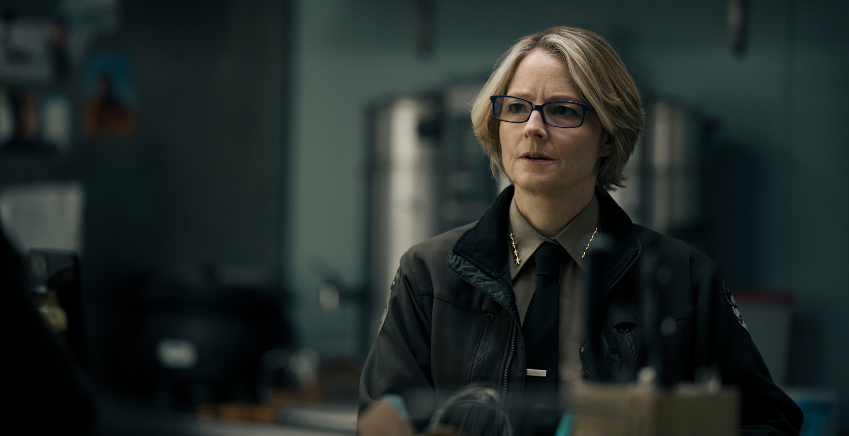 Jodie Foster in "True Detective" Season 4, Episode 1.