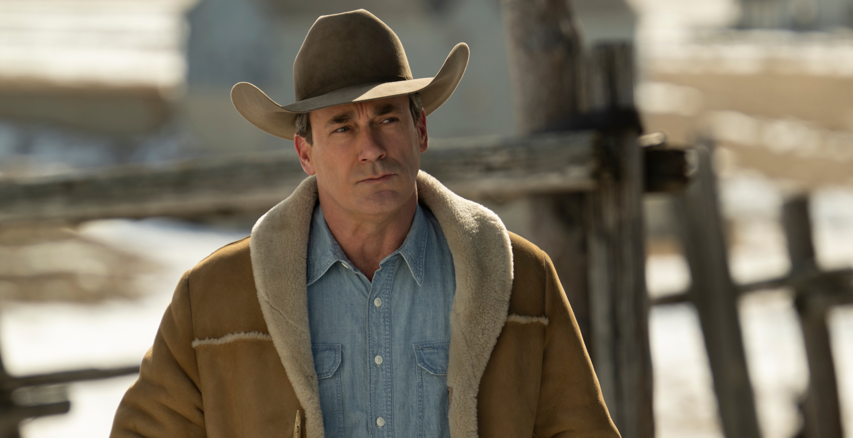 Jon Hamm as Roy Tillman in "Fargo" Season 5, Episode 9.