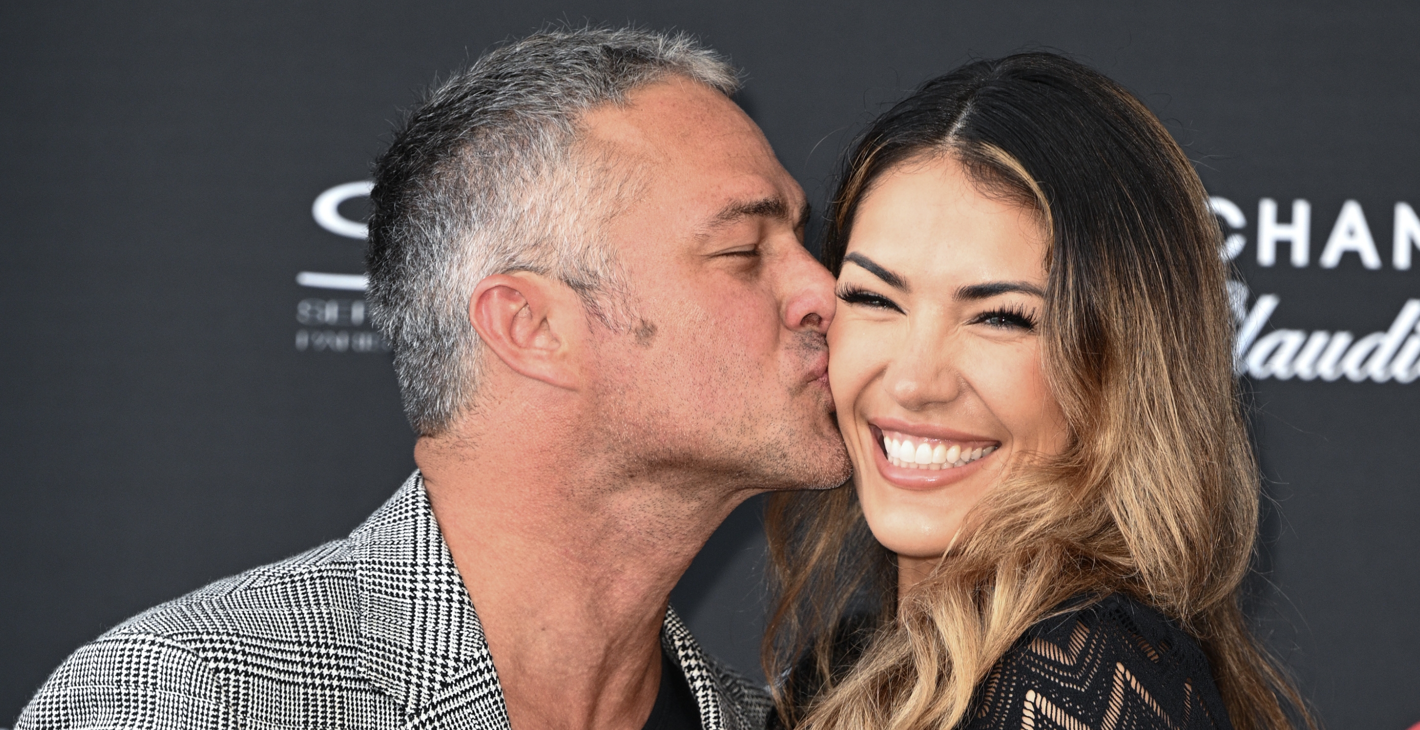 Taylor Kinney and Ashley Cruger attend the opening ceremony during the 61st Monte Carlo TV Festival on June 17, 2022