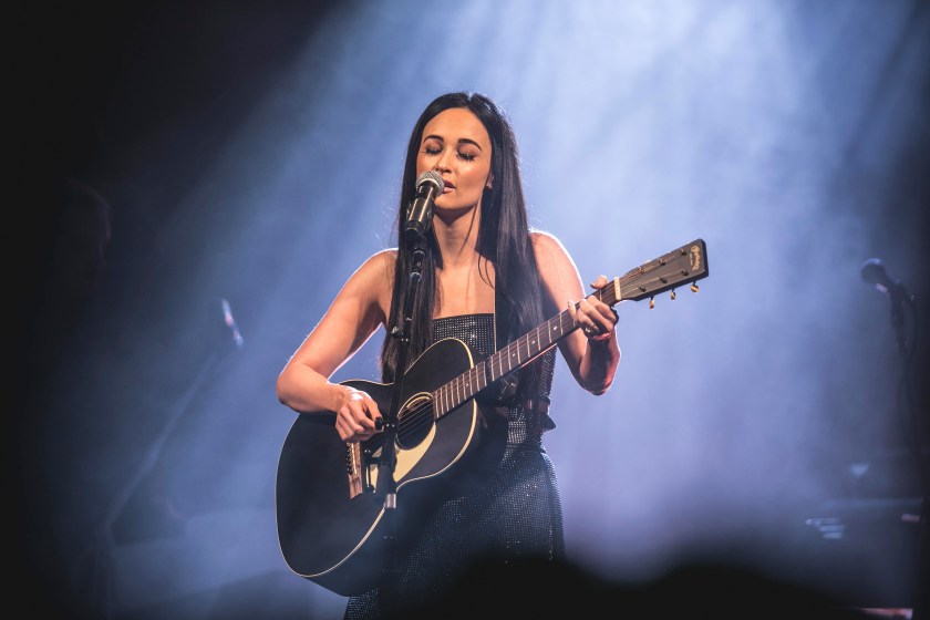 BERLIN, GERMANY - OCTOBER 17: American country singer and Grammy-winning artist Kacey Musgraves performs live on stage during a concert at the Columbia Theater on October 17, 2018 in Berlin, Germany.