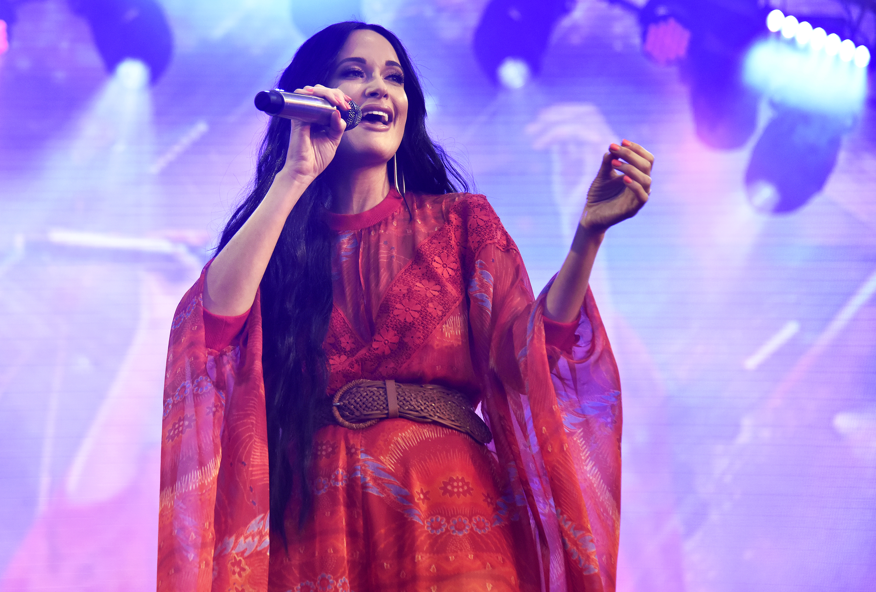 MANCHESTER, TENNESSEE - JUNE 15: Kacey Musgraves performs during the 2019 Bonnaroo Music & Arts Festival on June 15, 2019 in Manchester, Tennessee. 