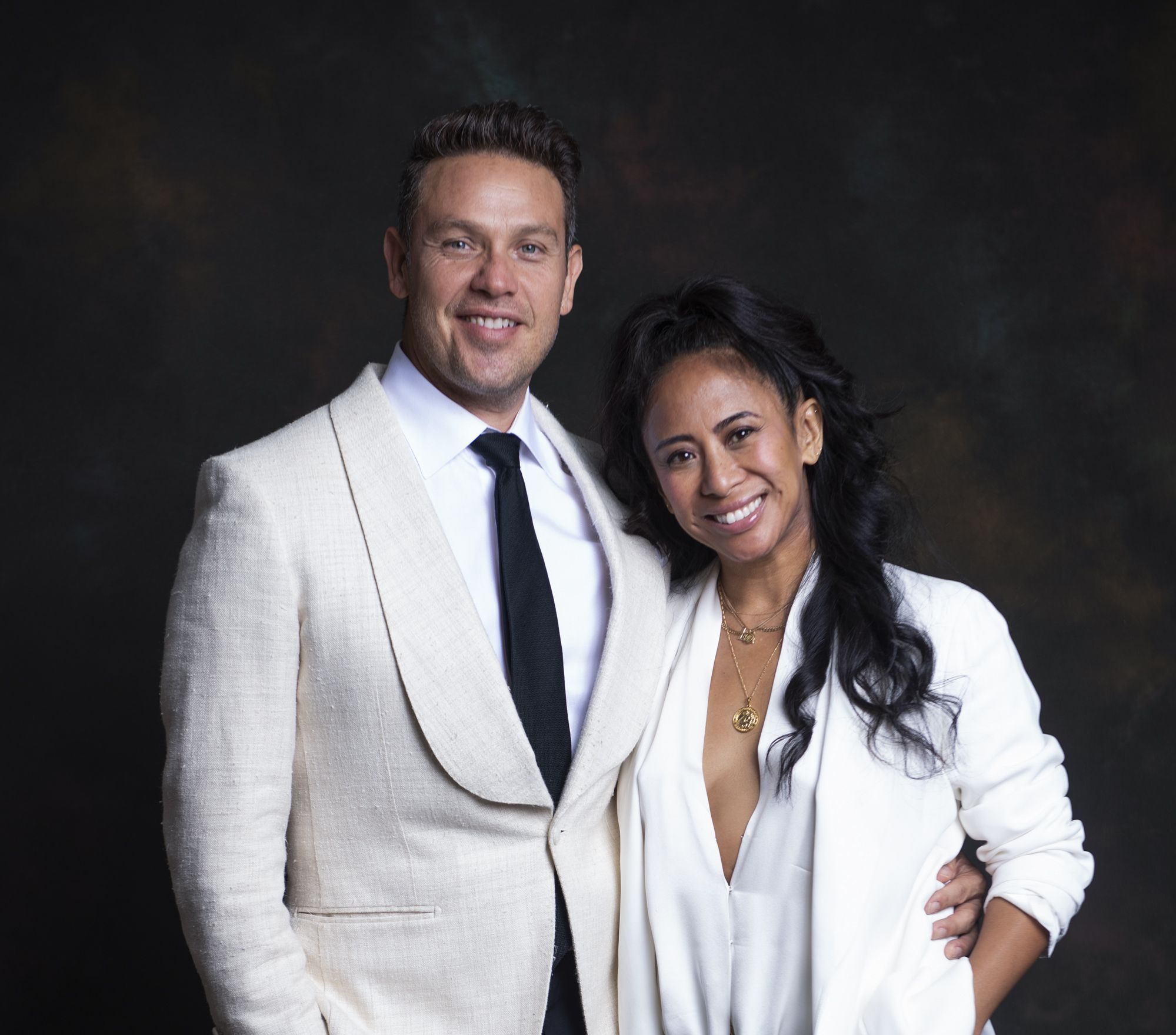 LOS ANGELES, CALIFORNIA - OCTOBER 21: Kevin Alejandro and Leslie Alejandro attend the 16th Annual Oscar-Qualifying HollyShorts Film Festival on November 6, 2020 in Los Angeles, California. 