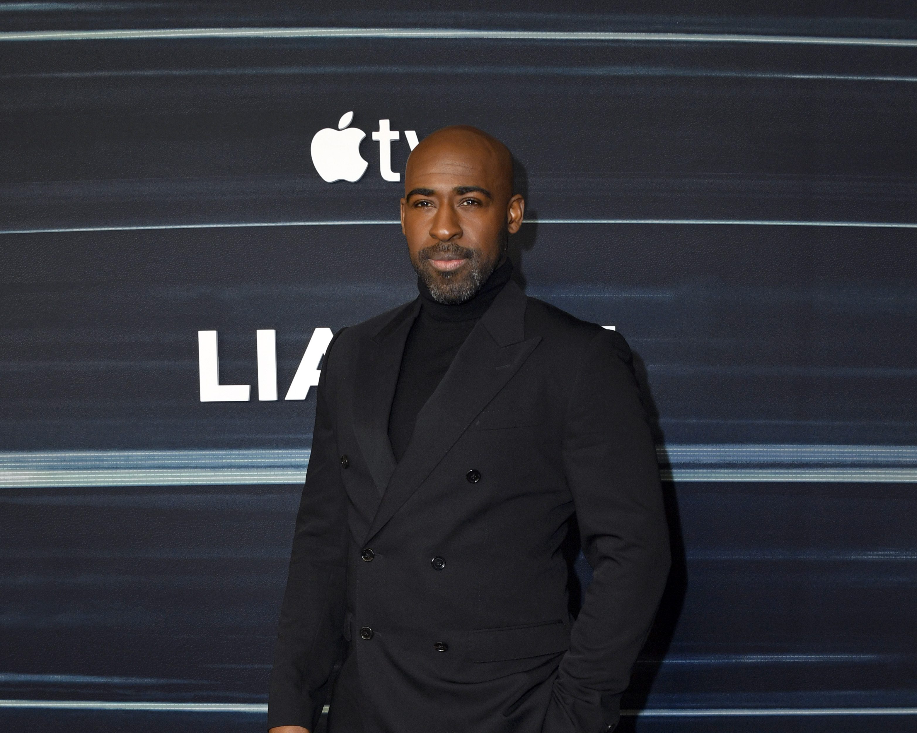 PARIS, FRANCE - FEBRUARY 12: Daniel Francis attends the Liaison Premiere at Cinema Publicis on February 12, 2023 in Paris, France. Liaison is available to stream from February 24, 2023 on Apple TV. 