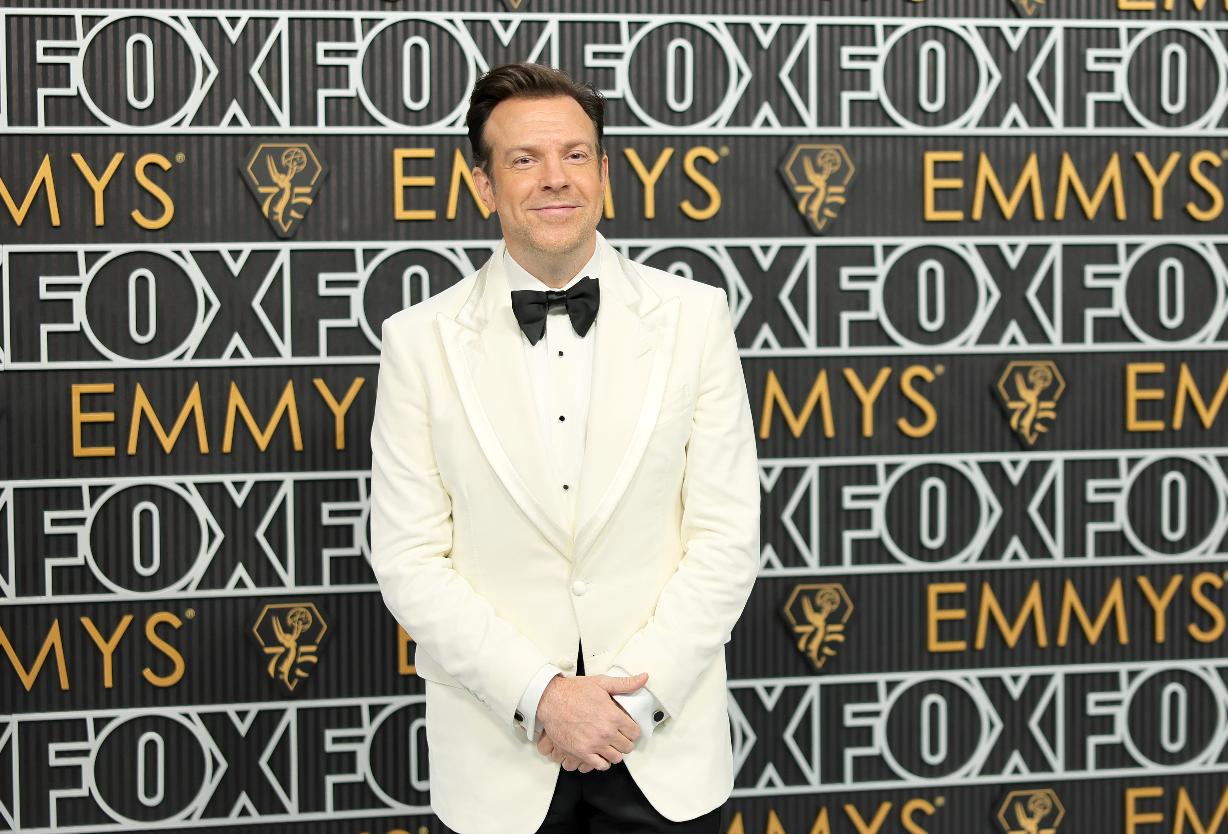 LOS ANGELES, CALIFORNIA - JANUARY 15: Jason Sudeikis attends the 75th Primetime Emmy Awards at Peacock Theater on January 15, 2024 in Los Angeles, California. 