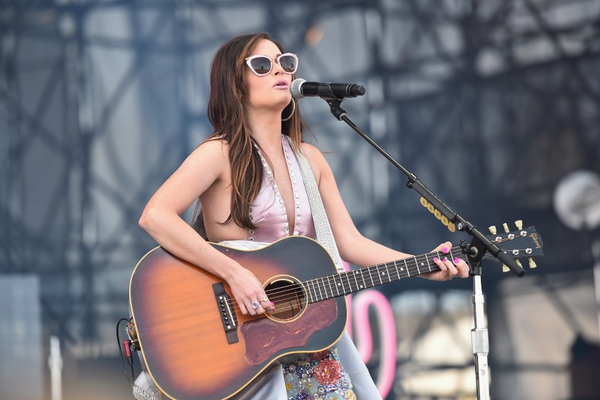 INDIANAPOLIS, IN - APRIL 05: Kacey Musgraves performs onstage during the Capital One JamFest at the NCAA March Madness Music Festival - Day 3 at White River State Park on April 5, 2015 in Indianapolis, Indiana.