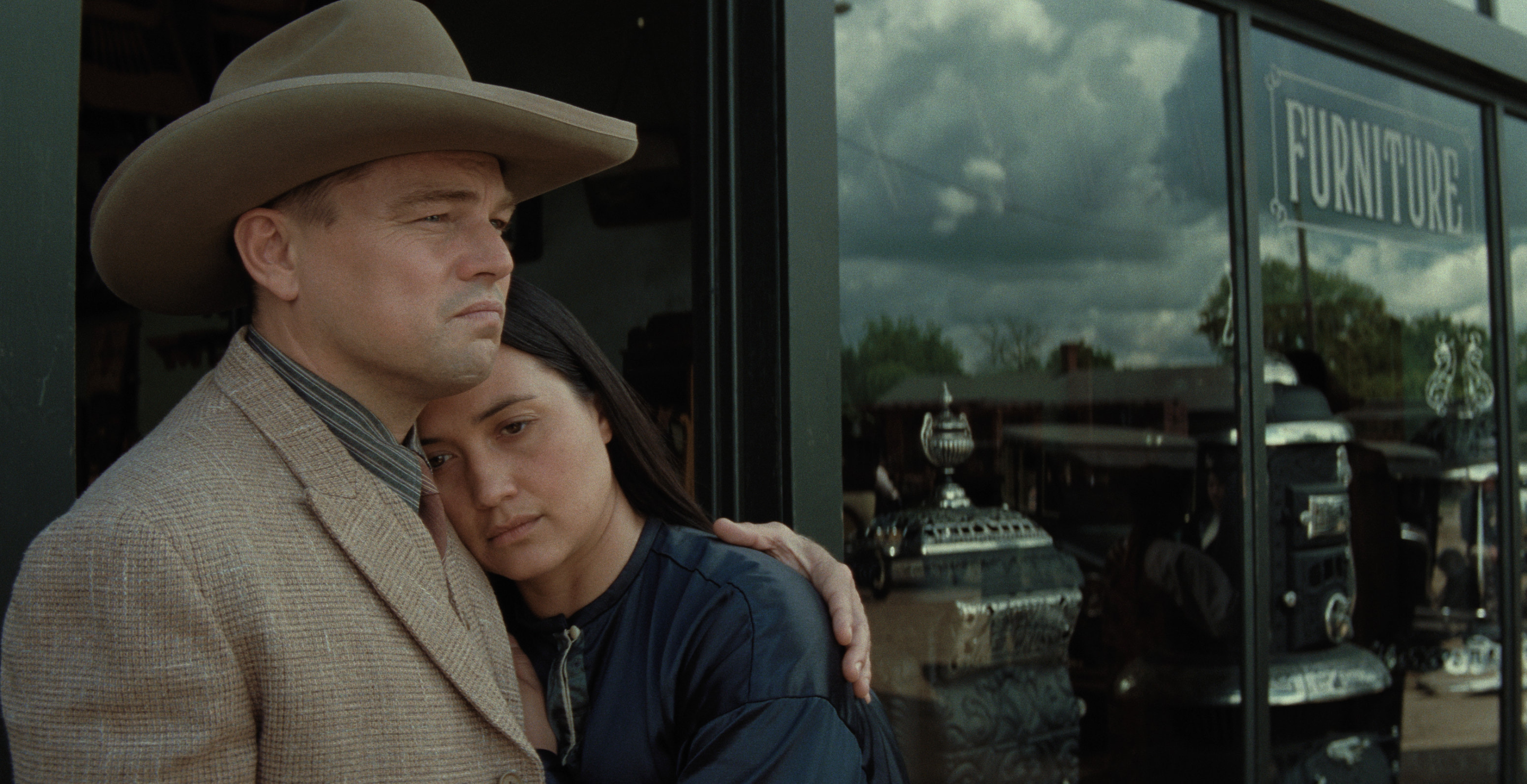 Leonardo DiCaprio and Lily Gladstone in 'Killers of the Flower Moon'