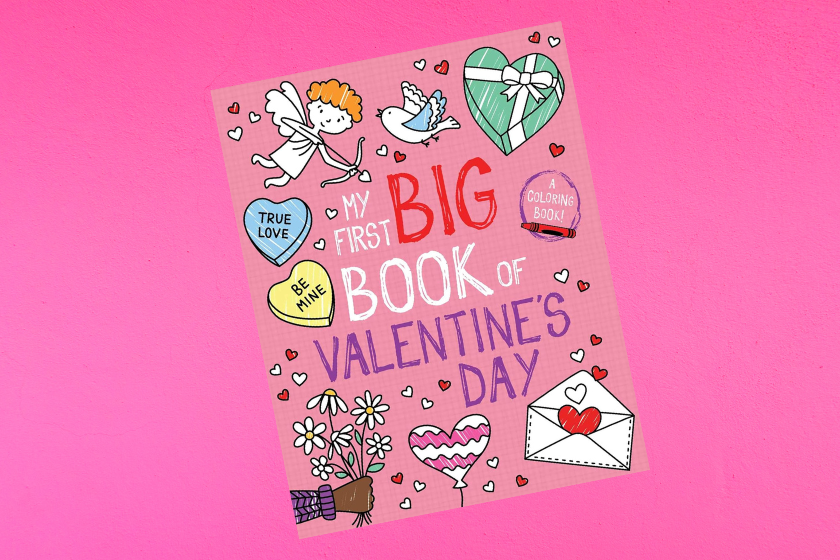 Valentine's Day coloring book
