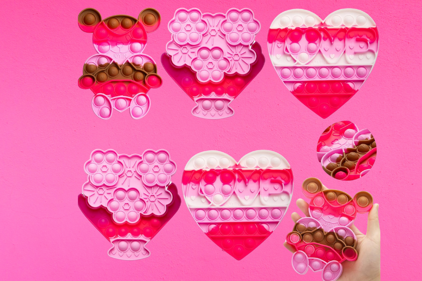 Valentine's Day fidget toys