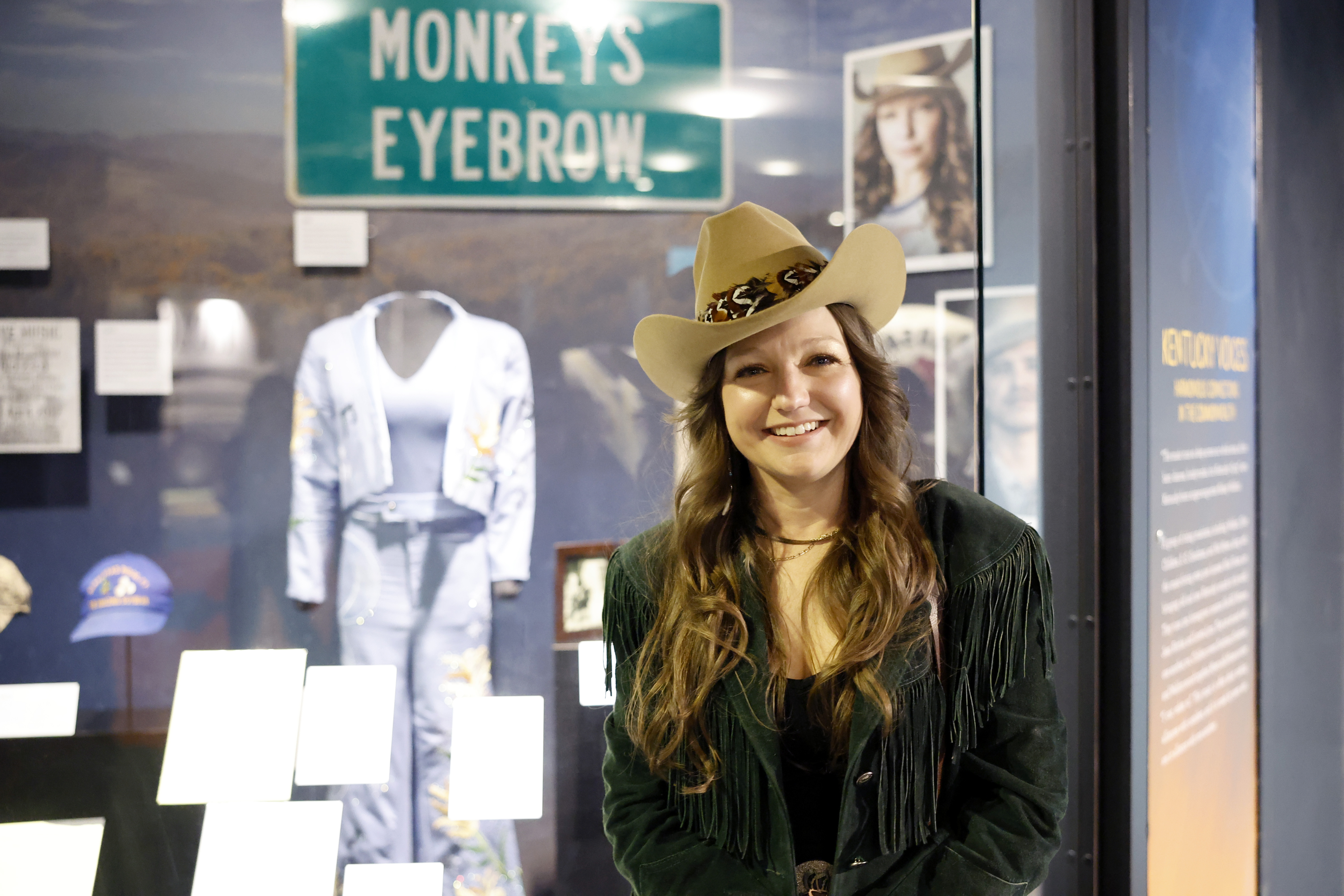 NASHVILLE, TENNESSEE - FEBRUARY 27: Kelsey Waldon attends the opening of "American Currents: State of the Music" at Country Music Hall of Fame and Museum on February 27, 2024 in Nashville, Tennessee.