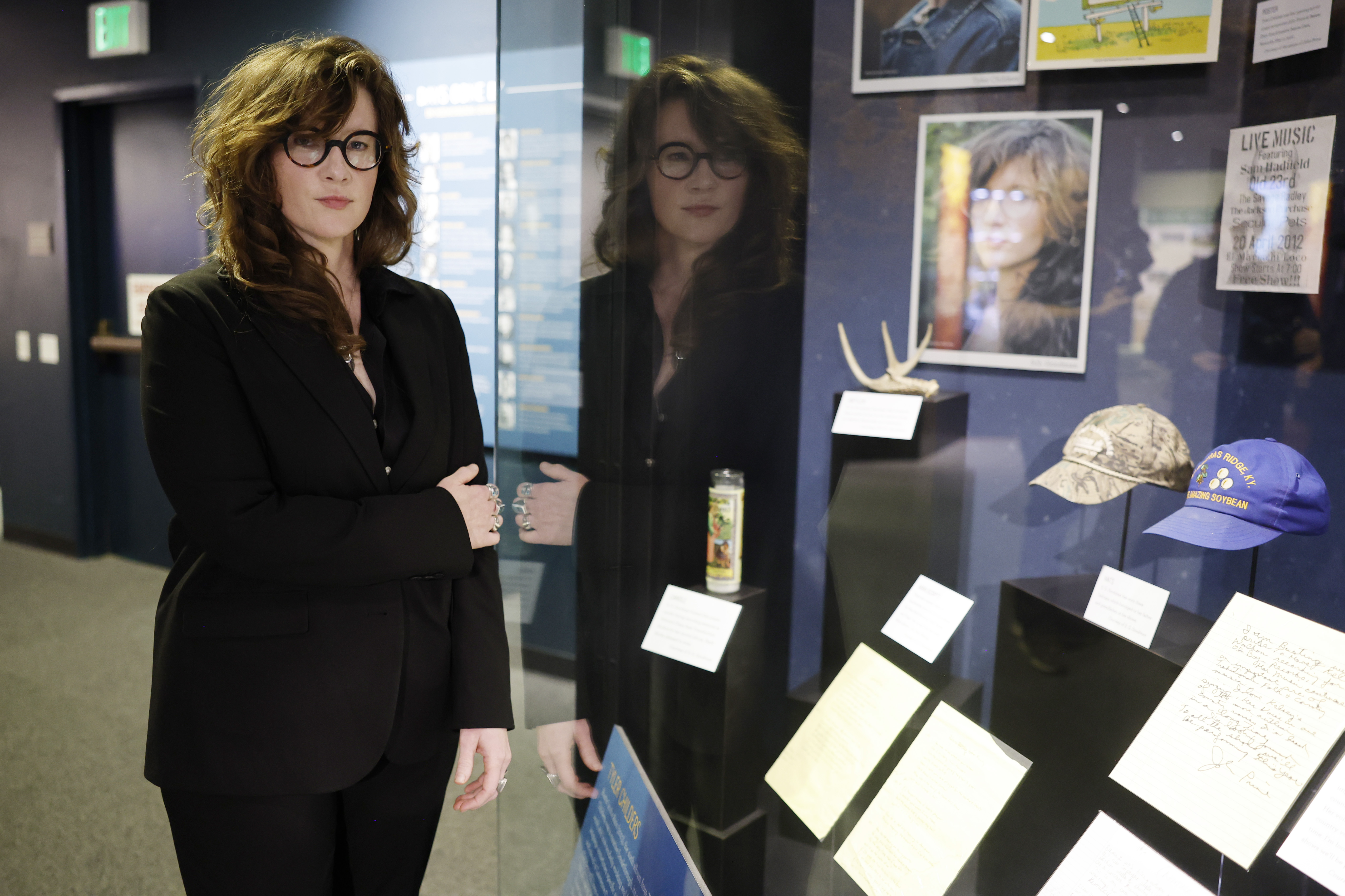 NASHVILLE, TENNESSEE - FEBRUARY 27: S.G. Goodman attends the opening of "American Currents: State of the Music" at Country Music Hall of Fame and Museum on February 27, 2024 in Nashville, Tennessee.
