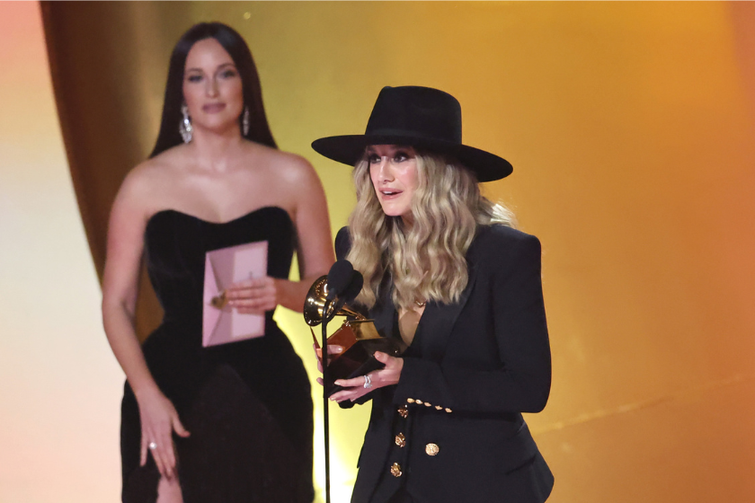 Lainey Wilson accepts the "Best Country Album" award for