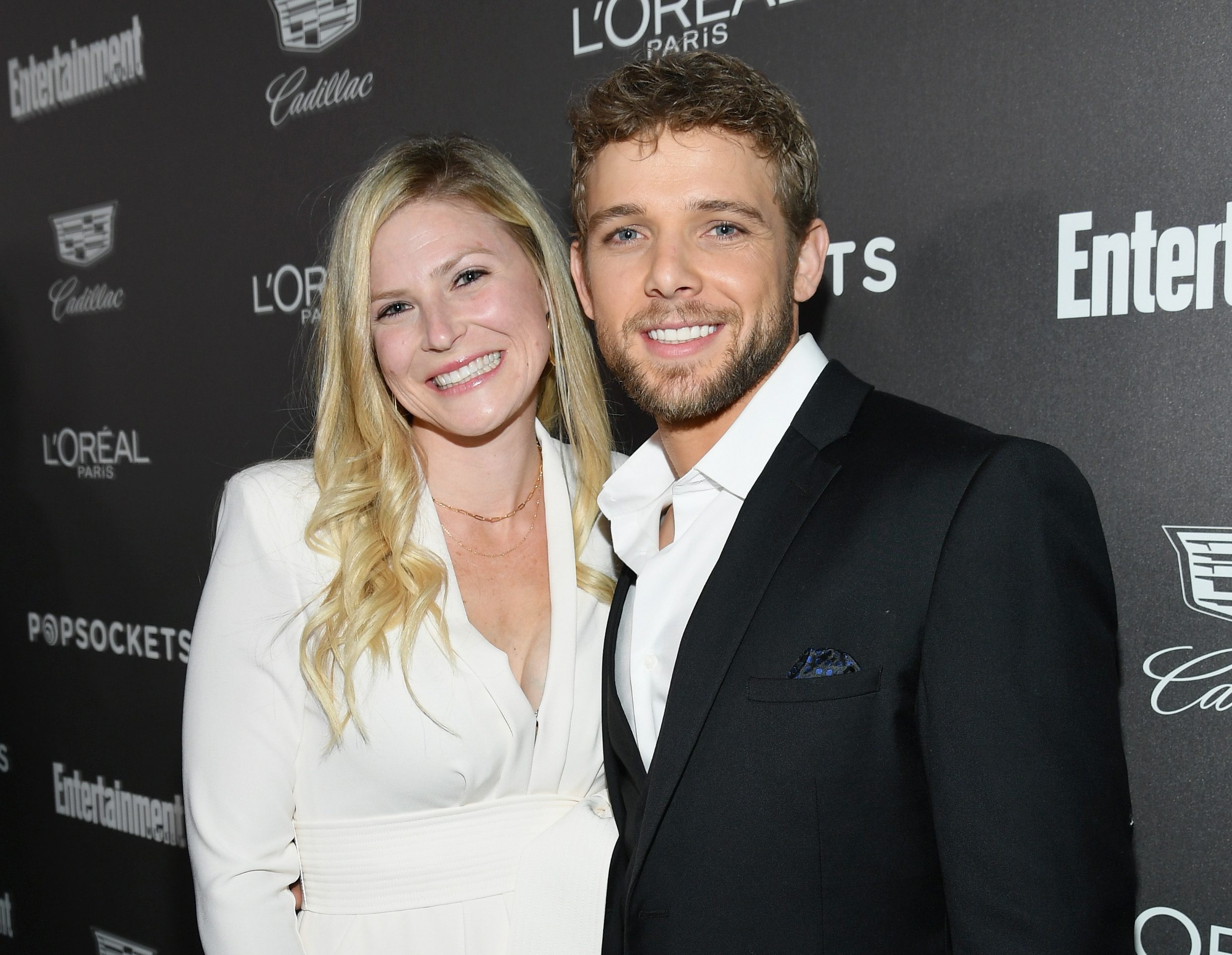 LOS ANGELES, CA - JANUARY 26: Lexi Murphy (L) and Max Thieriot attend Entertainment Weekly Celebrates Screen Actors Guild Award Nominees sponsored by L'Oreal Paris, Cadillac, And PopSockets at Chateau Marmont on January 26, 2019 in Los Angeles, California. 