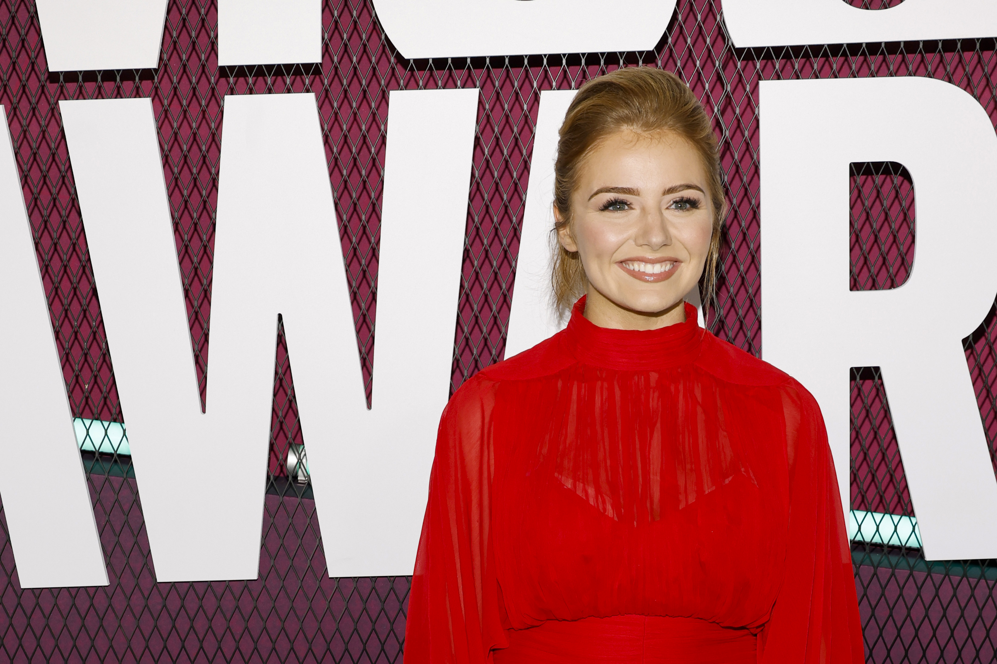 AUSTIN, TEXAS - APRIL 02: Emmy Russell attends the 2023 CMT Music Awards at Moody Center on April 02, 2023 in Austin, Texas. 