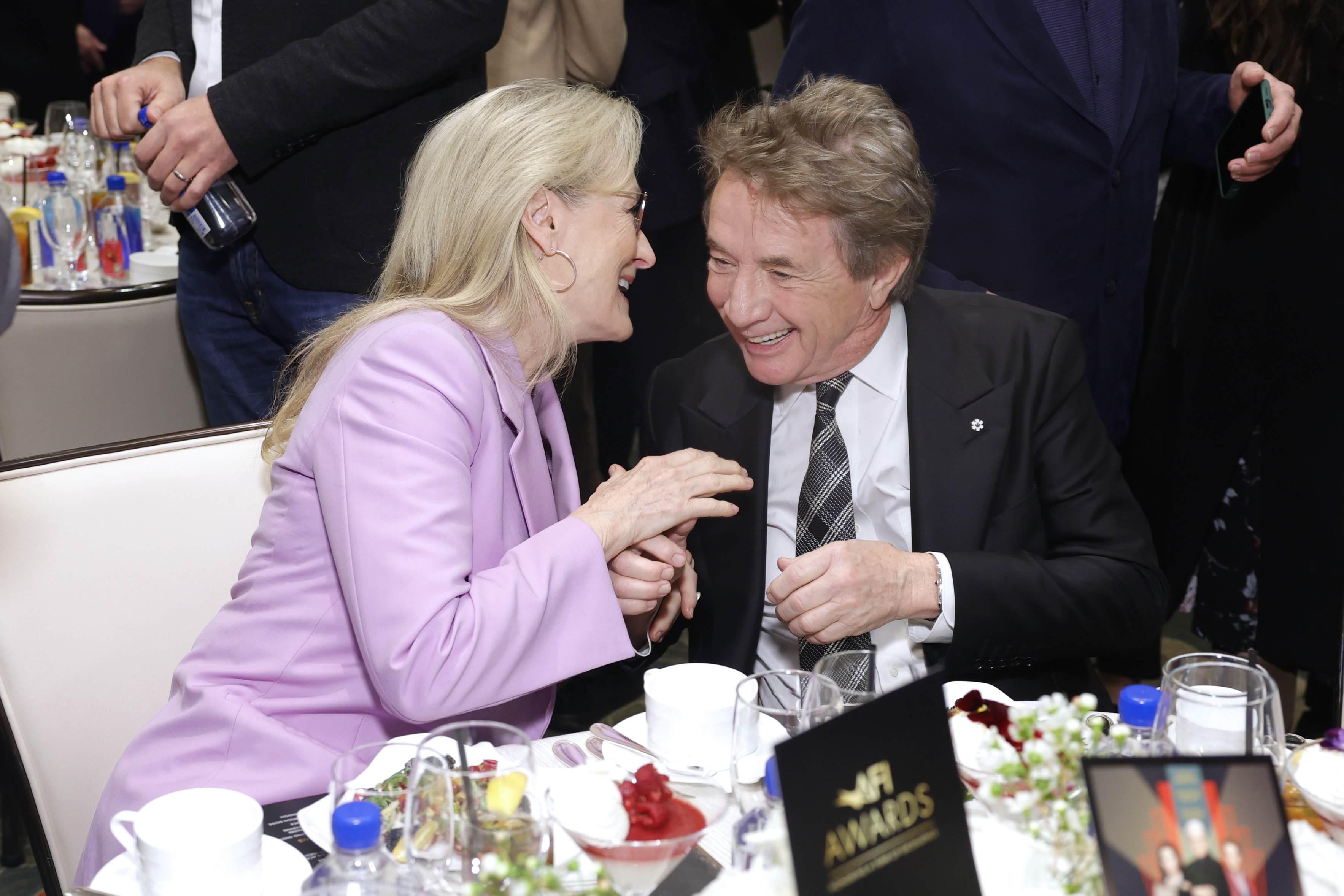 Meryl Streep and Martin Short