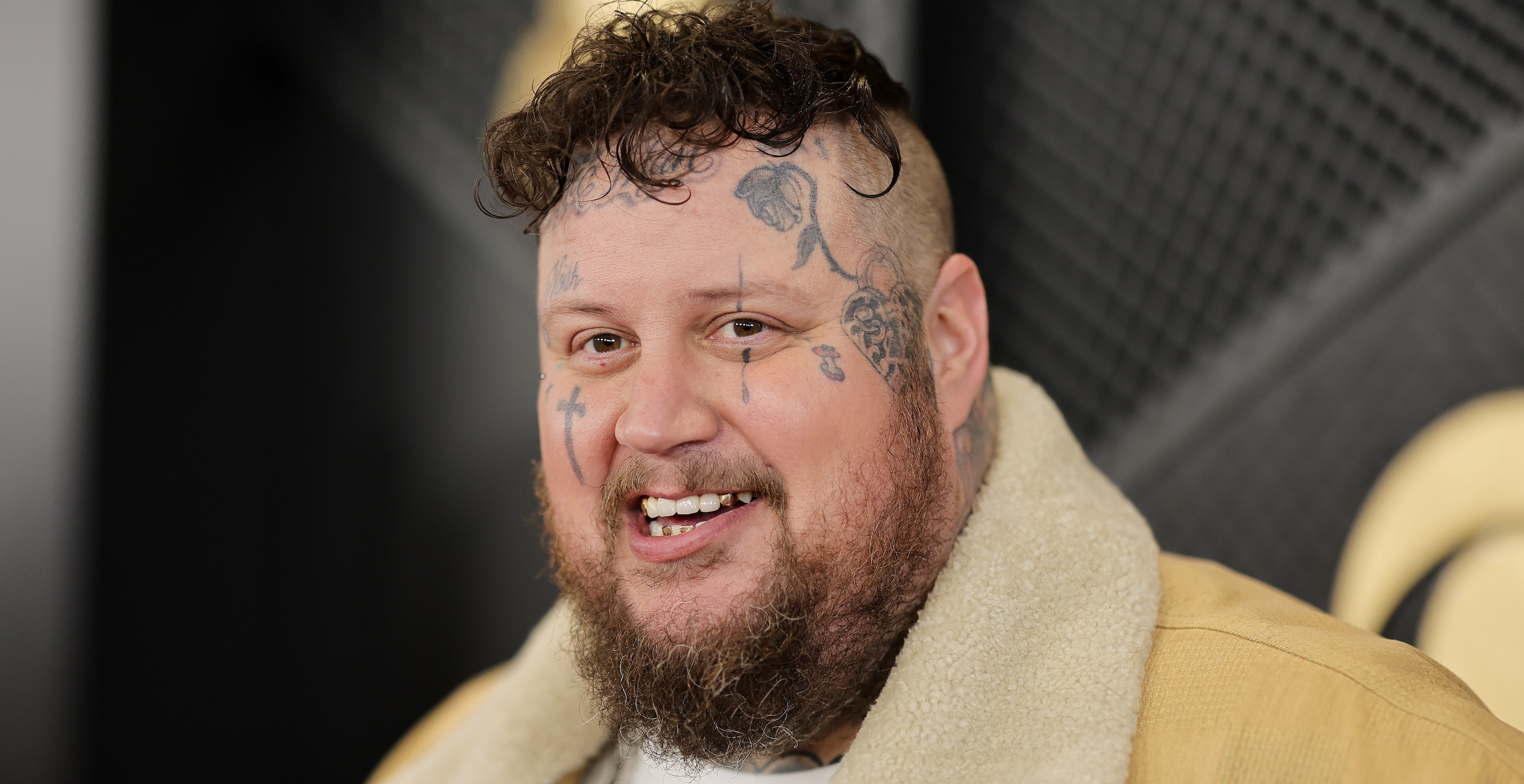 LOS ANGELES, CALIFORNIA - FEBRUARY 04: Jelly Roll attends the 66th GRAMMY Awards at Crypto.com Arena on February 04, 2024 in Los Angeles, California.